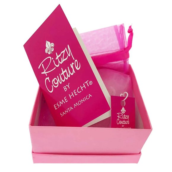 Sparkling Winter Snowflake Drope Earrings Ritzy Couture DeLuxe-Fine Silver Plate - Picture 6 of 7